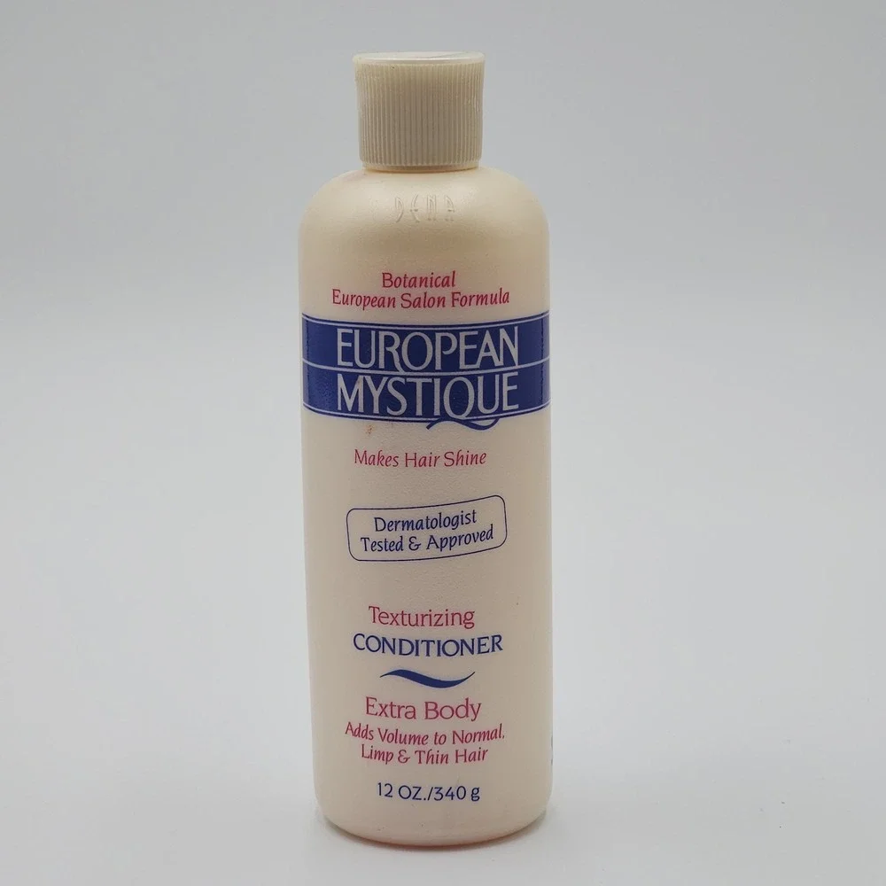 Vintage 1991 European Mystique Texturizing Conditioner 12 Oz‎ New Discontinued